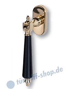 Thor Fenstergriff Messing/schwarz von Südmetall