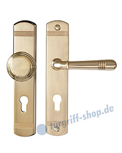 Avellino SB Schutzgarnitur Messing poliert von Griffwelt