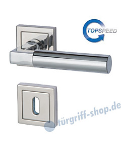 Alaska Square-R Rosettengarnitur Top Speed Chrom von Südmetall