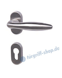Arena-R Schmalrahmen Halbgarnitur PZ 8 mm Edelstahl matt von Südmetall