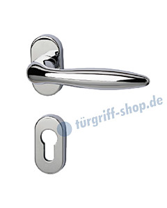 Arena-R Schmalrahmen Halbgarnitur PZ 8 mm Chrom von Südmetall