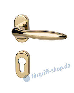 Arena-R Schmalrahmen Halbgarnitur PZ 8 mm Robusta Gold von Südmetall