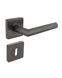 Bastian quadratische Rosettengarnitur Anthrazit-grau von Intersteel