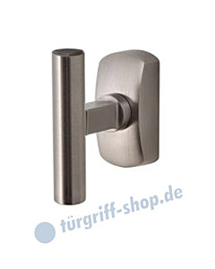 Bauhaus T10 Fenstergriff eckige Rosette Ultra Mattnickel von Jatec