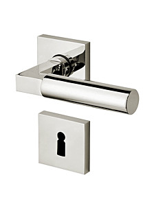 Bauhaus R371 Rosettengarnitur Nickel poliert von Jatec