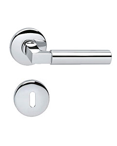 Bau-Stil Rosettengarnitur Chrom von Intersteel