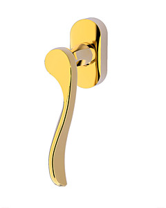 Belvedere Fenstergriff Ultra Messing von Jatec