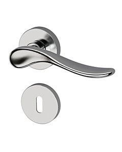 Claudia Rosettengarnitur Satin Nickel plus von JTC