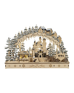3D Schwibbogen / Lichterbogen Schloss Neuschwanstein von HGD