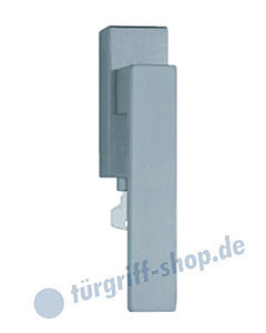 1005 (Quadra) Fenstergriff abschließbar, eckige Olive, Edelstahl oder PVD Messing-poliert Scoop