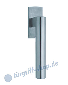 1011 Fenstergriff eckige Olive, Edelstahl matt Scoop