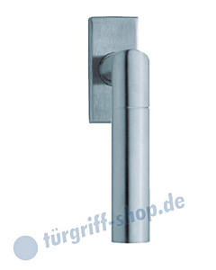 1012 Fenstergriff eckige Olive, Edelstahl matt Scoop