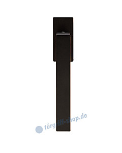 Seattle EF464Q Fenstergriff eckige Rosette Kosmos schwarz Karcher Design