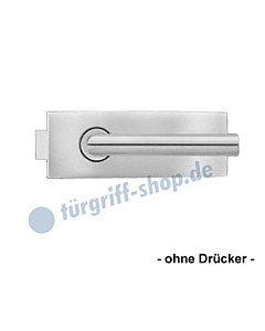 Glastürschloß EGS100A geschwungen Edelstahl matt von Karcher