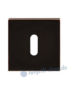 Rosette quadratisch EZ 1340 in 5 Ausführungen Antik Bronze Optik von Karcher