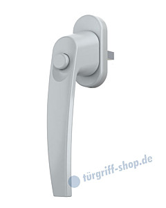 Lena Fenstergriff absperrbar Druckknopf silber von Edestar
