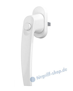 Lena Fenstergriff absperrbar Druckknopf weiss RAL 9016 von Edestar