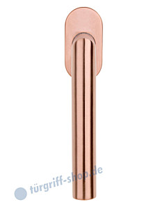 Ferrara Flat Round Fenstergriff PVD Kupfer von Griffwelt