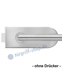 Glastürschloß EGS120 abgerundet Edelstahl matt von Karcher