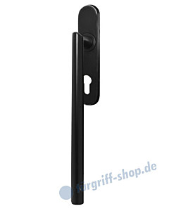  Hebe-/Schiebetürgriff EHS28 PZ für Terrassentür innen, PZ 69 mm, Vierkant 10/9 mm, Kosmos schwarz von Karcher Design