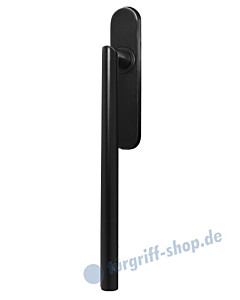 Hebe-/Schiebetürgriff EHS28 UN für Terrassentür innen, ungelocht, Vierkant 10/9 mm, Kosmos schwarz Karcher Design