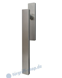 Hebe-/Schiebetürgriff EHS52Q UN für innen, ungelocht, Vierkant 10/9 mm, Edelstahl matt Karcher Design