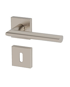 Ixia quadratische Rosettengarnitur Satin Nickel plus von JTC