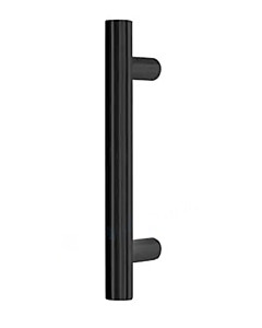 Stoßgriff Korfu -gerade- | Ø 30 mm | in 4 Längen | Schwarz matt  Südmetall