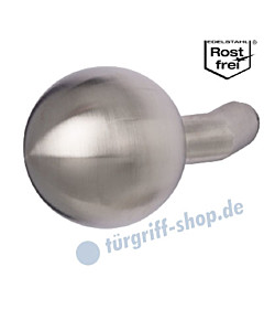 Kugelknopf lose, drehbar, gekröpft,  Ø 60 mm, Edelstahl von Südmetall