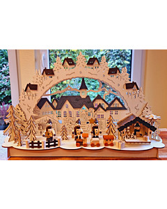 3D Schwibbogen / Lichterbogen Kindereisenbahn von HGD