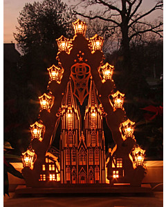 3D Lichterspitze Kölner Dom von Saico