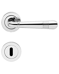 Montmartre R270 Rosettengarnitur Buntbart BB Chrom poliert von Karcher