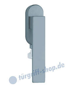 1005 (Quadra) Fenstergriff abschließbar, ovale Olive, Edelstahl oder PVD Messing-poliert