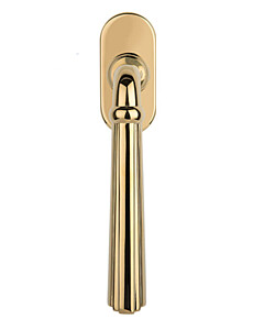 Pesaro Fenstergriff PVD Gold von Griffwelt
