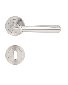 Pesaro Rosettengarnitur Nickel matt von Griffwelt