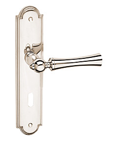 Pisa 119/248R Langschildgarnitur Nickel poliert von Fimet