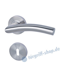 Porto II-R Rosettengarnitur Edelstahl matt von Südmetall