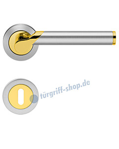 Starlight R 38 Rosettengarnitur | Buntbart 8/72  | Zirkonium/Edelstahl  matt von Karcher