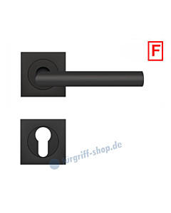 Rhodos ER/FS28Q Feuerschutzgarnitur PZ 9 mm Kosmos schwarz Karcher Design