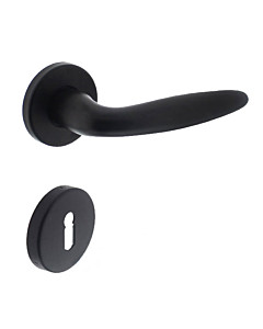 Zigarre Rosettengarnitur Schwarz-matt von Intersteel