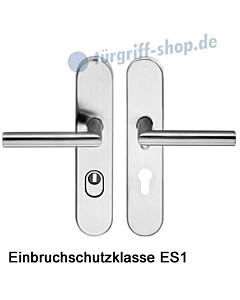 Schutzgarnitur Bert Drücker/Drücker (L-Form) KZS ES1 Edelstahl matt von Edestar