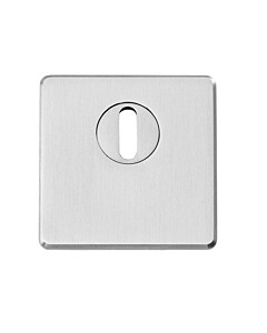 Schutzrosette 64421E16 PZ quadratisch, mit KZS zum Einlassen Edelstahl matt von Spitzer