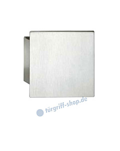 Stossgriff 61-6181 mit quadratischer Griffplatte 150 x 150 mm Alu F1 natureloxiert FSB 