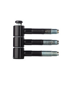 Türband für Holzzarge, 3-teilig, Ø 16 mm, schwarz matt von Südmetall