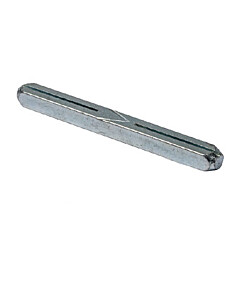 Vierkantvollstift mit Kerbe (Spaltstift) 8 mm Vierkant, verzinkt, von Südmetall