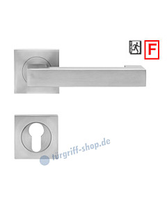 Washington ER/FS49Q Feuerschutzgarnitur PZ 9 mm Edelstahl matt Karcher Design