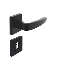 Zeus Rosettengarnitur Schwarz-matt von Intersteel