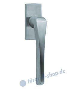 1026 Fenstergriff eckig Edelstahl o. Messing Scoop