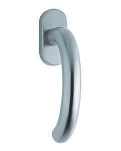 1070 (Baloo) Fenstergriff oval Edelstahl matt o. poliert von Scoop