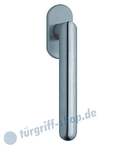 1107 Fenstergriff oval Edelstahl matt o. poliert Scoop